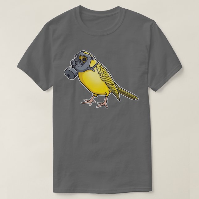 Camiseta As Aves Não Cantam Canário (Frente do Design)
