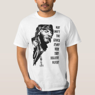 Camiseta As aves raras dizem (preto & o branco)