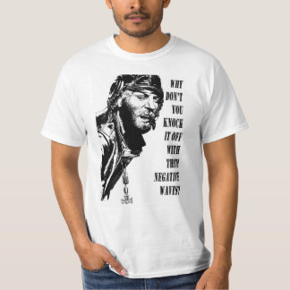 Camiseta As aves raras dizem (preto & o branco)