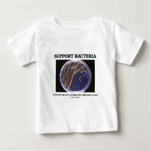Camiseta As bactérias do apoio cultivam frequentemente