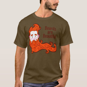 Camiseta As barbas são lindas