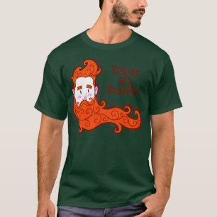 Camiseta As barbas são lindas
