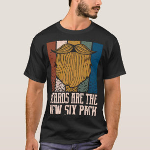 Camiseta As barbas são o novo bigode humor de barba