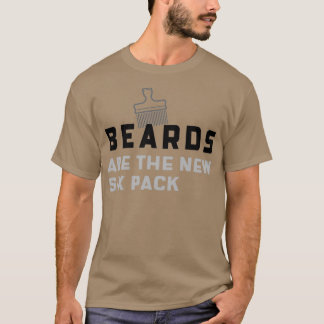 Camiseta As barbas são o novo pacote