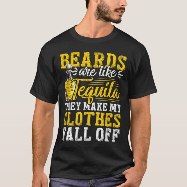 Camiseta As Barras De Mente São Como A Tequila. (Frente)