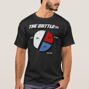Camiseta As Batalhas Conhecendo Lasers Vermelhos Azuis Lase