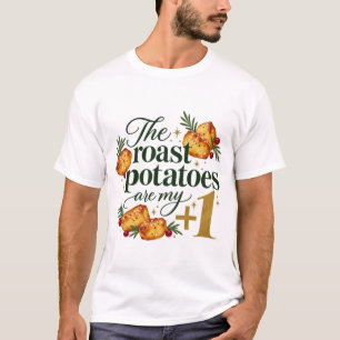 Camiseta As Batatas Assadas São Meu Convite de Natal Camise