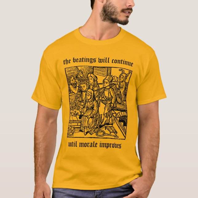Camiseta As batidas continuarão… (Frente)