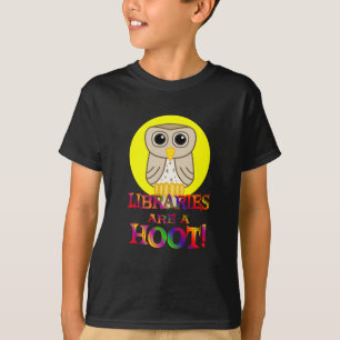 Camiseta As bibliotecas são uma buzina