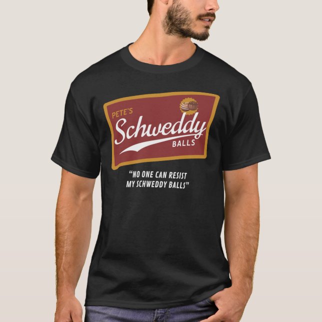 Camiseta As Bolas Schweddy Do Pete São Essenciais  (Frente)