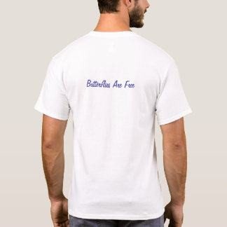 Camiseta As Borboletas Estão Livres