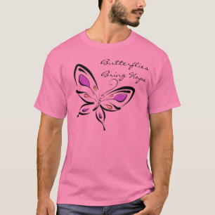 Camiseta As borboletas trazem a esperança