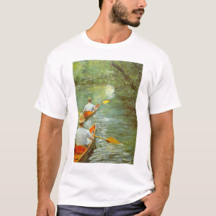 Camiseta As canoas, perissois de Gustave Caillebotte