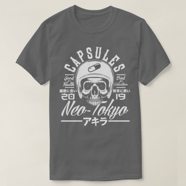 Camiseta As cápsulas 1 (Frente do Design)