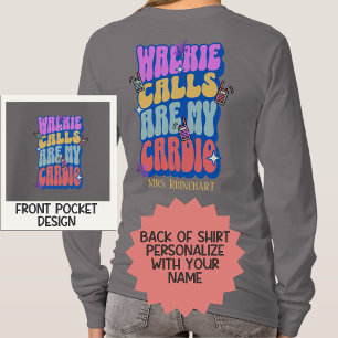 Camiseta As Chamadas Do Professor Personalizado Que Retorna