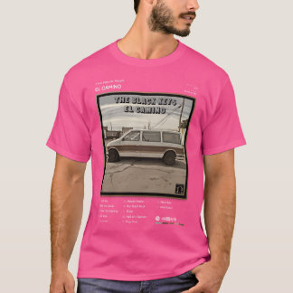 Camiseta As Chaves Negras - Álbum de El Camino Tracklist