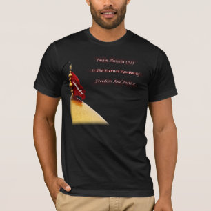 Camiseta As citações de Hussein da imã