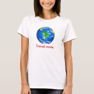 Camiseta As citações do viagem de Mark Twain suportam sobre