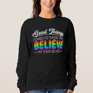 Camiseta As Coisas Boas Chegam A Quem Acredita Em Si