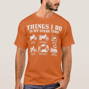 Camiseta As Coisas Da Bicicleta De Sujeira Fazem No Meu Tem