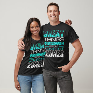 Camiseta As Coisas Do excelente Nunca Viram De Zonas De Con