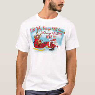 Camiseta As coisas vão mudar por aqui