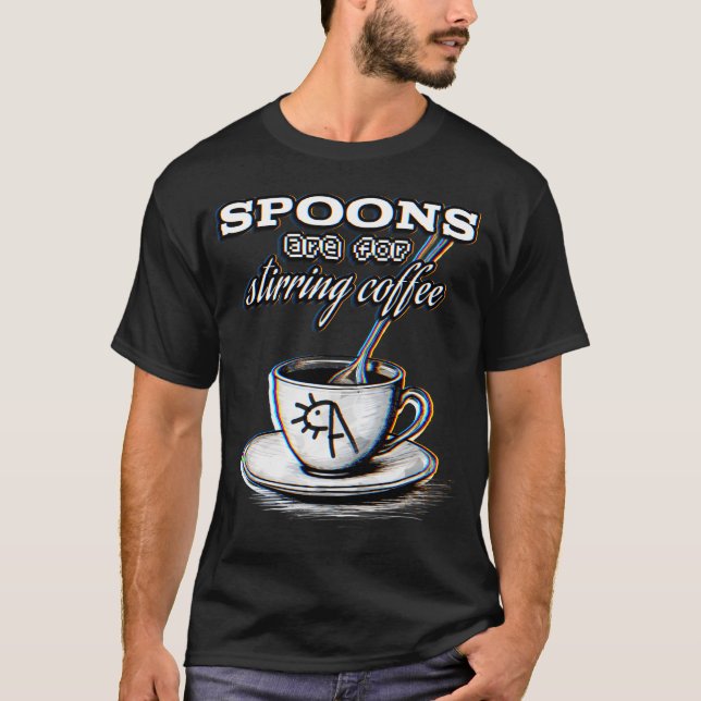 Camiseta As colheres são de café (Frente)