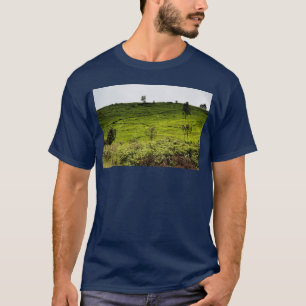 Camiseta As colinas verdes das plantações de chá de Ciwidey