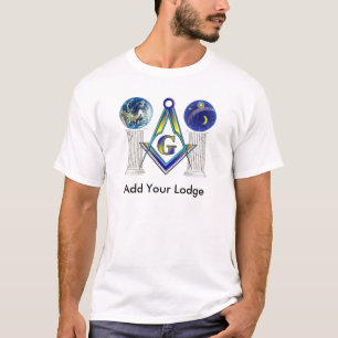 Camiseta As colunas, adicionam seu alojamento