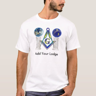 Camiseta As colunas, adicionam seu alojamento