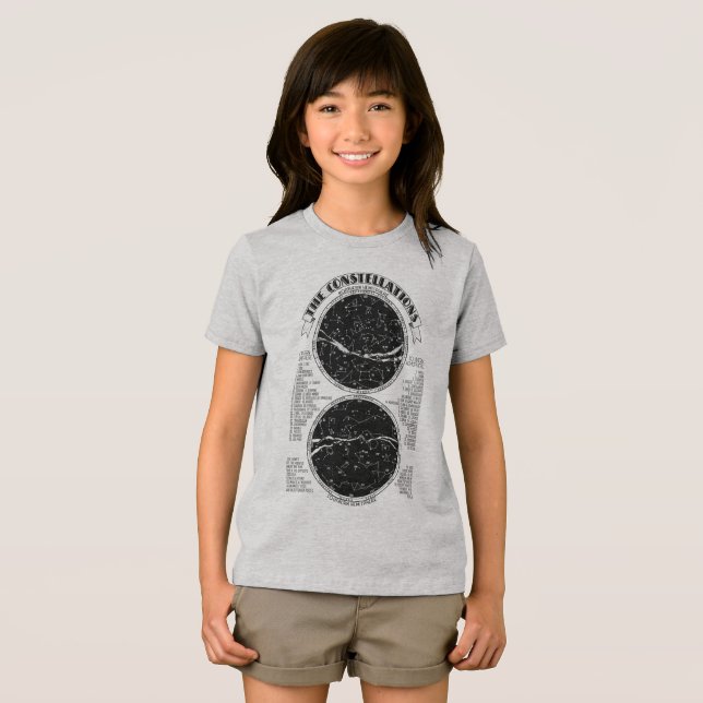 Camiseta As Constelações  (Frente Completa)
