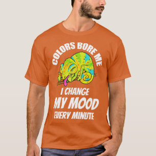 Camiseta As Cores De Chameleon Estão Chatas 2
