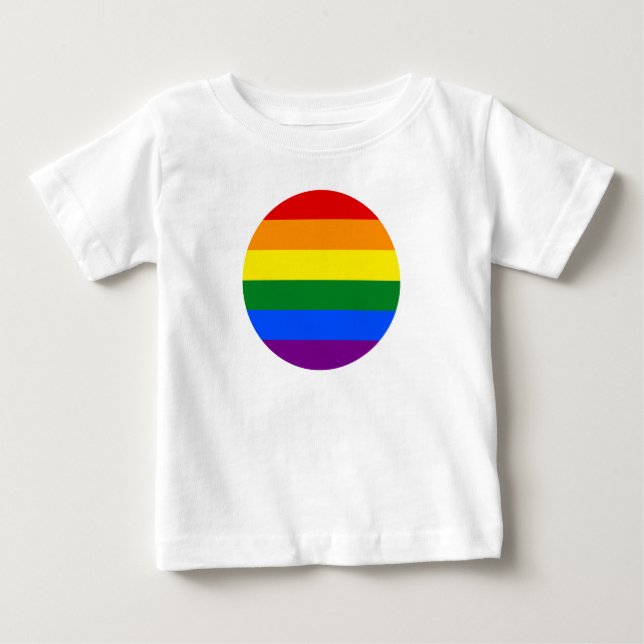 Camiseta As cores do arco-íris (Frente)
