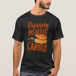 Camiseta As Crianças De Pancake A Desviar O Café Da Manhã S