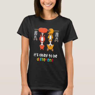 Camiseta As Crianças Está Tudo Bem Ser Diferente Meninos Me