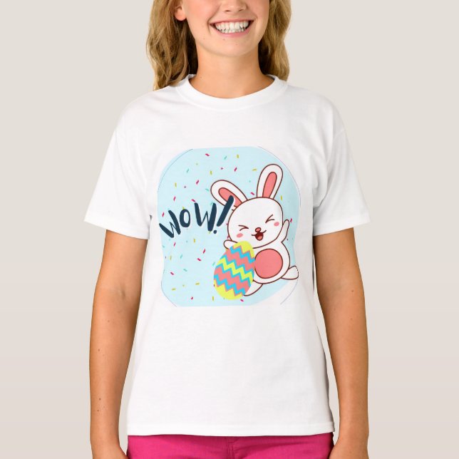 Camiseta As crianças que ela ama este design  (Frente)