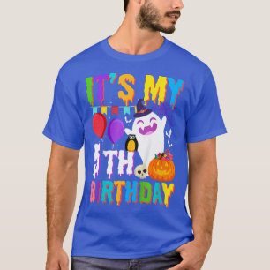Camiseta As Crianças São O Meu 5 Aniversário Dotado Ghost P