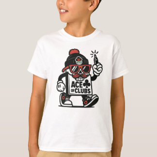 Camiseta Ás de Clubs Street Mascot - Poker Grind Crew