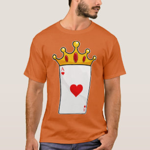 Camiseta Ás de Copas com Coroa