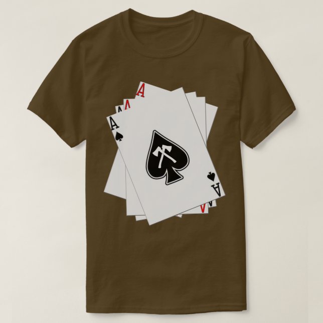 Camiseta Ás de Espadas (Frente do Design)