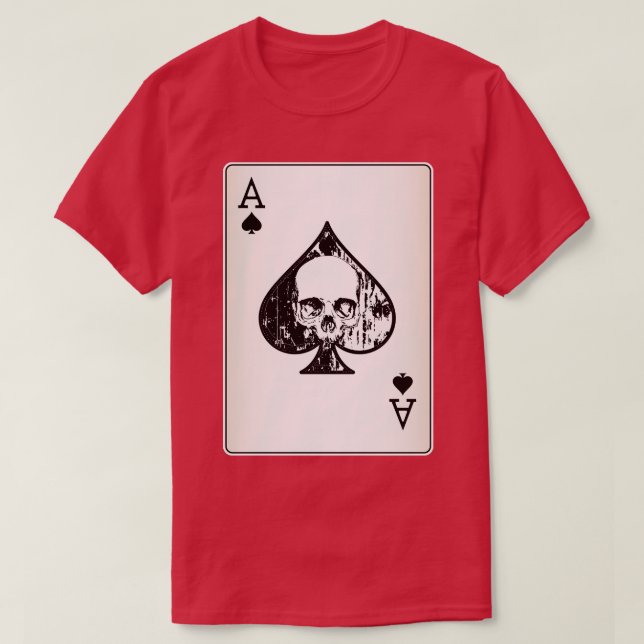 Camiseta Ás de Espadas (Frente do Design)