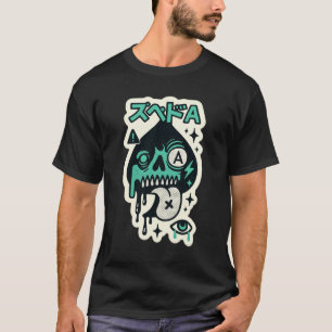 Camiseta Ás de Espadas — Katakana com cabeça de gargalo