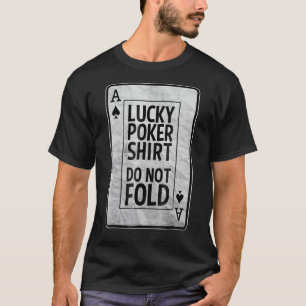Camiseta Ás De Spades Lucky Poker Tee
