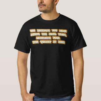 Camiseta "As Decisões" Design. Compre agora