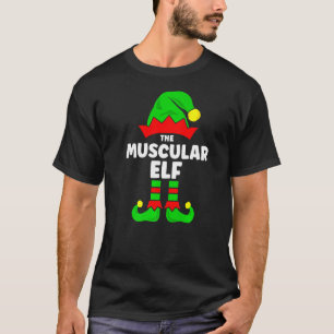 Camiseta As Decorações Musculares De Natal Correspondentes