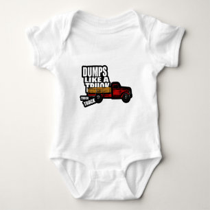 Camiseta As descargas gostam de um caminhão