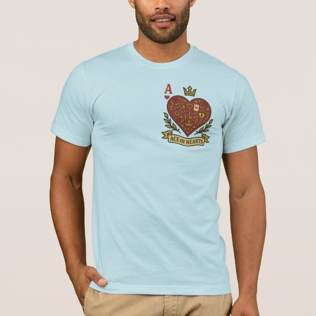 Camiseta Ás do Coração (Frente)