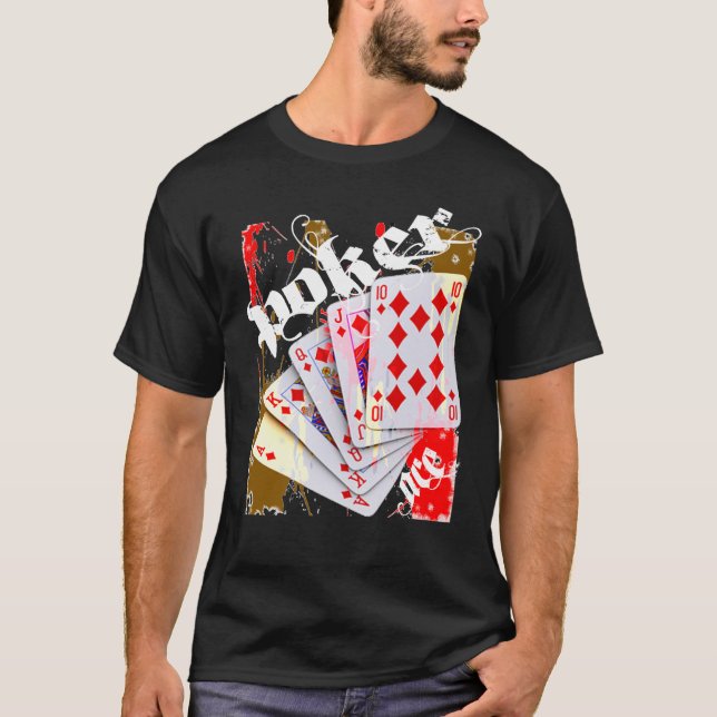 CAMISETA ÁS DO PÓQUER (Frente)