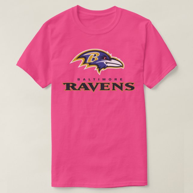 Camiseta as equipes de ravens (Frente do Design)