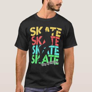Camiseta As Escadas De Skateboarders Retro Estão Lá Para Sa
